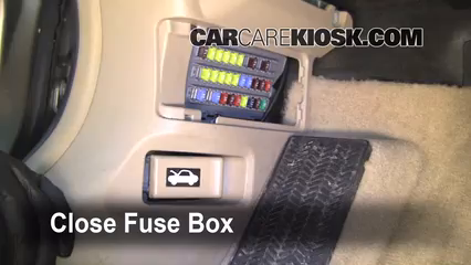 Interior Fuse Box Location: 2003-2007 Honda Accord - 2004 Honda Accord